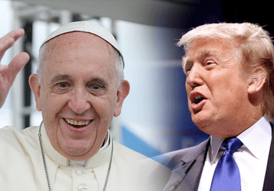 Análise do Papa Francisco e Donald Trump