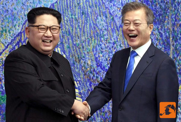 A Linguagem Corporal de Kim Jong-un e Moon Jae-in